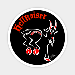 GTO HellRaiser White2 Magnet